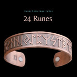 Magnetic Bio Viking Celtic Copper Magnetic Therapy Bracelet Cuff