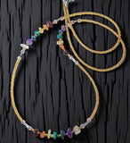 Waist Beads•Custom Size Round Smooth, Choice of Stretch/Tie/Adjustable Clasp(6mm) Natural Gemstone Crystal Energy Bead Waist Jewelry