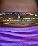 Waist Beads•Custom Size Round Smooth, Choice of Stretch/Tie/Adjustable Clasp(6mm) Natural Gemstone Crystal Energy Bead Waist Jewelry
