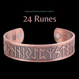 Magnetic Bio Viking Celtic Copper Magnetic Therapy Bracelet Cuff