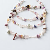 Waist Beads•Custom Size Round Smooth, Choice of Stretch/Tie/Adjustable Clasp(6mm) Natural Gemstone Crystal Energy Bead Waist Jewelry