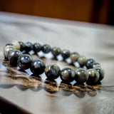 Que Sera Stone•Llianite•Galaxy Rhyolite•Vulcanite•Blue Opal•Custom Size Round Smooth Stretch (8mm) Natural Gemstone Crystal Energy Bead Bracelet