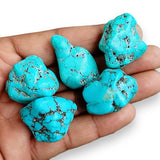 Turquoise - Blue Frost Matte + Rainbow Moonstone + Rose Quartz “Rise Above” Round Stretch (8mm) Natural Gemstone Crystal Energy Bead Bracelet