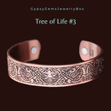 Magnetic Bio Viking Celtic Copper Magnetic Therapy Bracelet Cuff