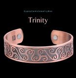 Magnetic Bio Viking Celtic Copper Magnetic Therapy Bracelet Cuff