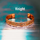 Copper Magnetic Hand Forged Solid Pure Copper Therapy Bracelet Cuff