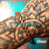 Copper Magnetic Hand Forged Solid Pure Copper Therapy Bracelet Cuff