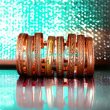 Copper Magnetic Hand Forged Solid Pure Copper Therapy Bracelet Cuff