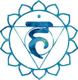 Intention - Throat Chakra Balance - Blue Angelite + Amazonite + Apatite Custom Size Round Smooth Stretch (8mm) Natural Gemstone Crystal Energy Bead Bracelet