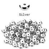 Amethyst - Chevron Amethyst•Faceted Opalite•You Choose: Silver•Copper•Gold•Black Hematite Disk Spacers•Custom Size•Round Stretch (8mm) Natural Gemstone Crystal Energy Bead Bracelet