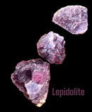 Lepidolite Purple Mica Custom Size Round Smooth Stretch (8mm) Natural Gemstone Crystal Energy Bead Bracelet