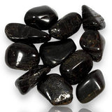 Tourmaline - Black Custom Size Round Smooth Stretch (8mm) Natural Gemstone Crystal Energy Bead Bracelet