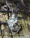 Custom Made To Order Wire Wrapped Crystal Gemstone Pendant Necklace