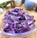 Amethyst Natural Tumbled Crystal Rock Gemstone