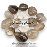 Smokey Quartz Natural Tumbled Crystal Rock Gemstone
