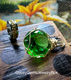 Custom Made To Order Wire Wrapped Crystal Gemstone Pendant Necklace