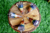7 Chakra Orgone Energy Healing Dowsing Cone Crystal Pendulum