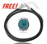 Turquoise Copper Wire Wrapped Weave Pendant Necklace