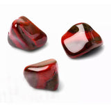 Tiger’s Eye - Red Custom Size Round Smooth Stretch (10mm Grande) Natural Gemstone Crystal Energy Bead Bracelet