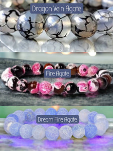 Dragon Vein Agate, Fire Agate, and Dream Fire Agate: Know the Difference