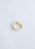Raw Honey Baltic Amber + Pearls || Anklet or Bracelet