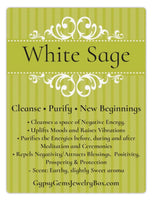 White Sage Jumbo 9”+ Smudge Stick Bundle