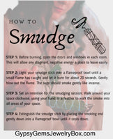 White Sage Smudge Stick Bundle