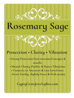 Rosemary Sage Smudge Stick Bundle