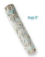 White Sage Jumbo 9”+ Smudge Stick Bundle