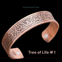 Magnetic Bio Viking Celtic Copper Magnetic Therapy Bracelet Cuff