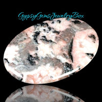 Jasper - Pink Zebra Jasper Custom Size Round Smooth Stretch (8mm) Natural Gemstone Crystal Energy Bead Bracelet