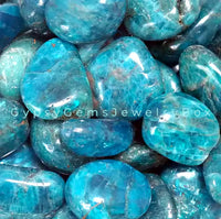 Apatite Blue Sky Custom Size Diamond Cut Faceted Round Stretch (8mm) Natural Gemstone Crystal Energy Bead Bracelet