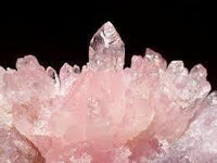Quartz - Rose Quartz Pink Madagascar Frost Matte Custom Size Rustic Round Stretch (8mm) Natural Gemstone Crystal Energy Bead Bracelet