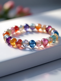 Memory Grief Natural Gemstone Bead Bracelet • Custom Designed