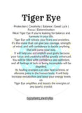 Tiger’s Eye - Red Tiger’s Eye + Hematite Saucer beads + Lava Stone Custom Size Round Smooth Stretch (8mm) Natural Gemstone Crystal Energy Bead Bracelet
