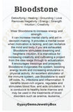 Bloodstone - Dragon Bloodstone Custom Size Round Smooth Stretch (12mm Grandiose) Natural Gemstone Crystal Energy Bead Bracelet