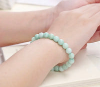 Amazonite Green Gemstone Energy Bead Bracelet