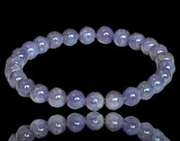 Tanzanite Gemstone Crystal Energy Bead Bracelet