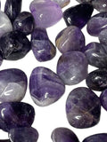 Chevron Amethyst Natural Banded Tumbled Crystal Rock Gemstone