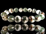 Quartz Lodolite Garden Phantom Crystal Energy Bead Bracelet