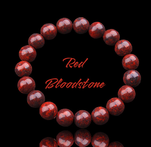 Bloodstone bracelet Free shipping over $200 – Yixiang Crystal wholesale