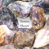 Rainbow Fluorite Natural Raw Rough Crystal Rock Gemstone