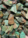 Green Aventurine Dark Natural Raw Rough Crystal Rock Gemstone “Imperial Z”