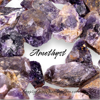 Amethyst Chevron Dream Natural Raw Rough Crystal Rock Gemstone