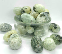 Prehnite Natural Tumbled Crystal Rock Gemstone