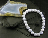 Agate Blue Lace Energy Bead Bracelet