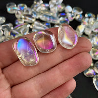 Angel Aura Quartz Tumbled Natural Gemstone Crystal Rock
