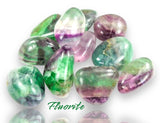 Rainbow Fluorite Natural Tumbled Crystal Rock Gemstone