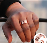 Magnetic Therapy Copper Adjustable Ring “Tri-Rings”