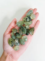 Prehnite Natural Tumbled Crystal Rock Gemstone